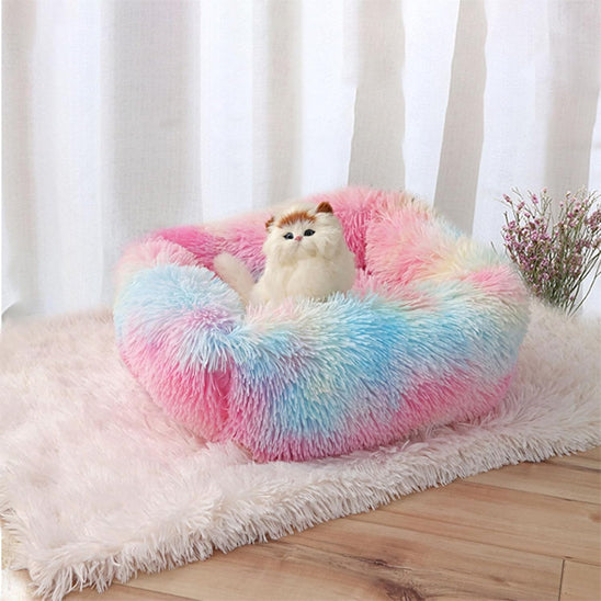 lit pour chat fun peluche